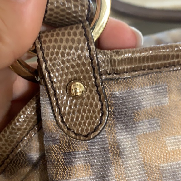 Fendi chef zucca tote in snow leopard - Picture 3 of 16